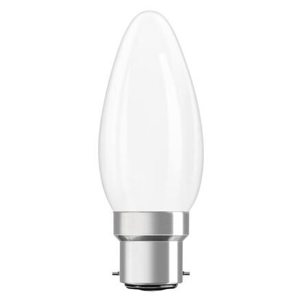LEDVANCE LED Classic B 40 Filament P 3.4W 827 Frosted B22d 4099854466540