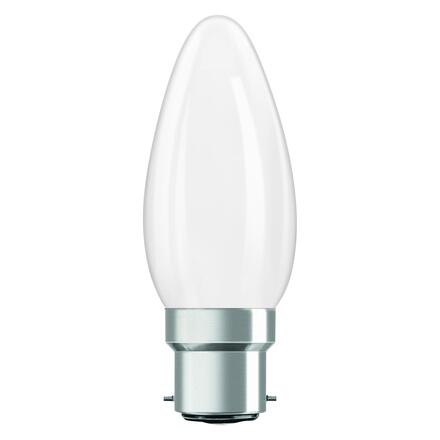 LEDVANCE LED Classic B 40 Filament P 3.4W 827 Frosted B22d 4099854466540