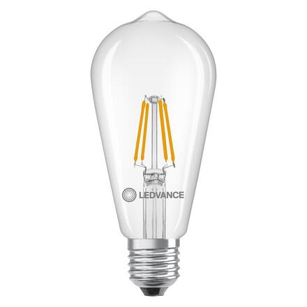 LEDVANCE LED Classic Edison 40 Filament P 3.4W 827 čirá E27 4099854467417