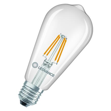 LEDVANCE LED Classic Edison 40 Filament P 3.4W 827 čirá E27 4099854467417