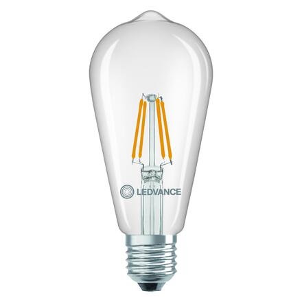 LEDVANCE LED Classic Edison 40 Filament P 3.4W 827 čirá E27 4099854467417
