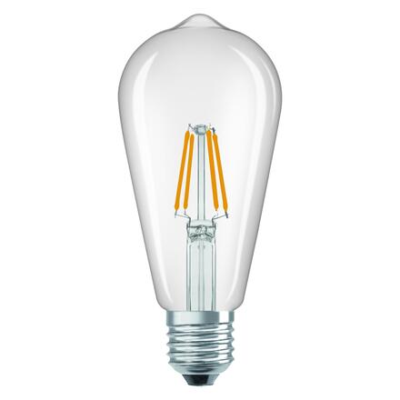LEDVANCE LED Classic Edison 40 Filament P 3.4W 827 čirá E27 4099854467417