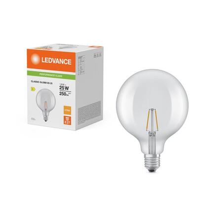 LEDVANCE LED Classic Globe 125 25 Filament P 1.8W 827 Clear E27 4099854467622