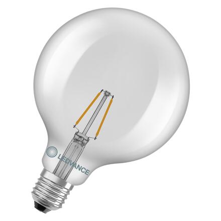 LEDVANCE LED Classic Globe 125 25 Filament P 1.8W 827 Clear E27 4099854467622
