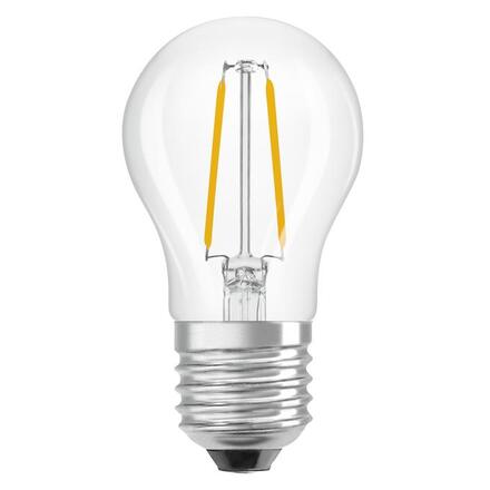 LEDVANCE LED Classic P 15 Filament P 1W 827 čirá E27 4099854467837