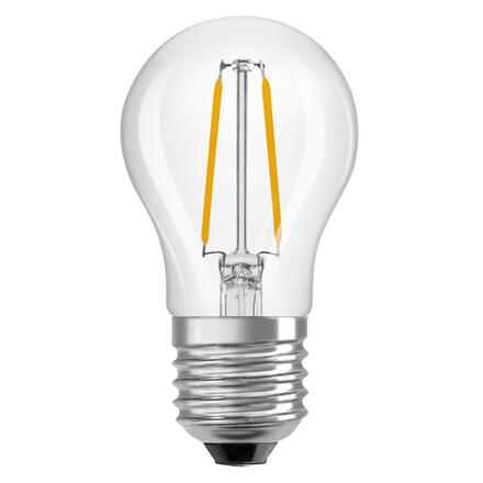 LEDVANCE LED Classic P 15 Filament P 1W 827 čirá E27 4099854467837
