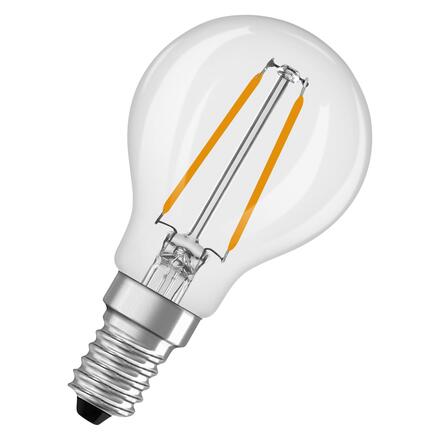 LEDVANCE LED Classic P 25 Filament P 1.8W 827 čirá E14 4099854468117