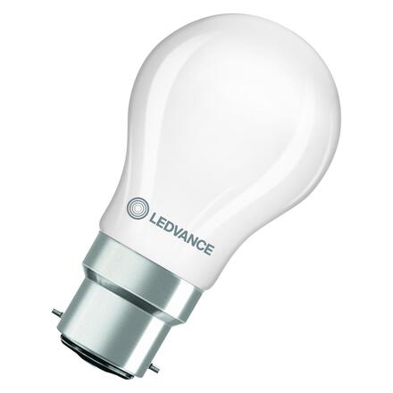 LEDVANCE LED Classic P 40 Filament P 3.4W 827 matná B22d 4099854468315