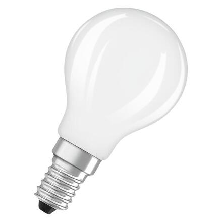 LEDVANCE LED Classic P 40 Filament P 3.4W 827 matná E14 4099854468377