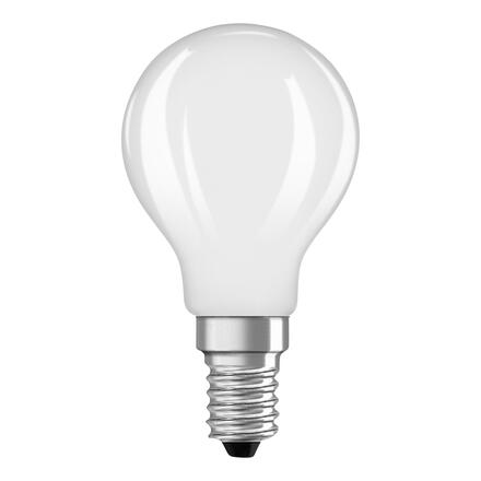 LEDVANCE LED Classic P 60 Filament P 5.9W 827 matná E14 4099854468575