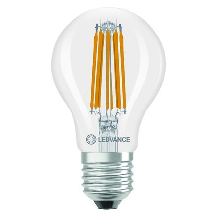 LEDVANCE LED Classic A 75 Filament DIM třída A S 5W 827 čirá E27 4099854476686