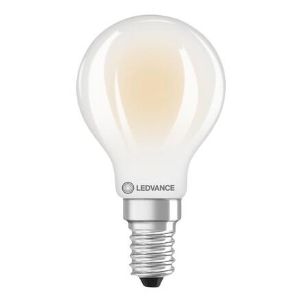 LEDVANCE LED Classic P 60 Filament třída A S 3.8W 827 matná E14 4099854477744