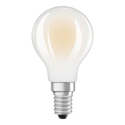 LEDVANCE LED Classic P 60 Filament třída A S 3.8W 827 matná E14 4099854477744