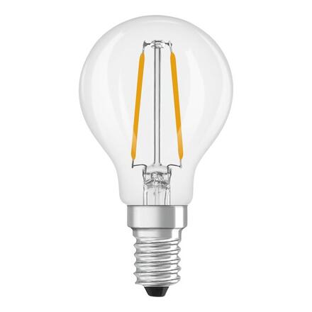 LEDVANCE LED Classic P 25 Filament V 2.5W 830 čirá E14 4099854482243