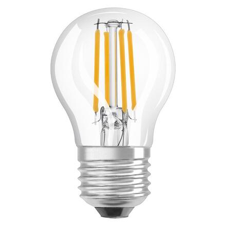 LEDVANCE LED Classic P 40 Filament V 4W 827 čirá E27 4099854482441
