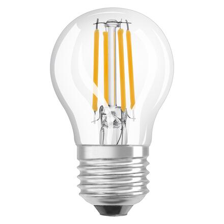 LEDVANCE LED Classic P 40 Filament V 4W 827 čirá E27 4099854482441