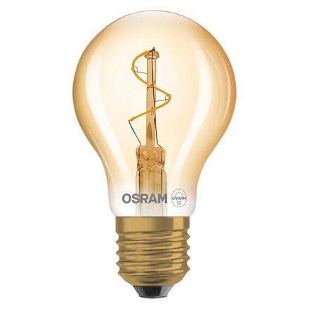 LEDVANCE Vintage 1906 Classic A Spiral Filament 1.8W 822 Gold E27 4099854551826