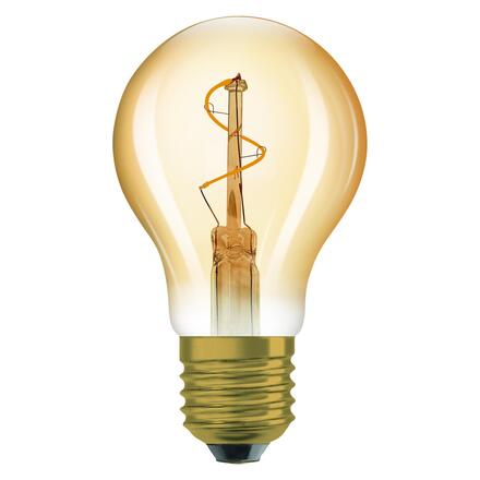 LEDVANCE Vintage 1906 Classic A Spiral Filament 1.8W 822 Gold E27 4099854551826