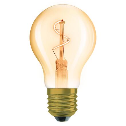 LEDVANCE Vintage 1906 Classic A Spiral Filament 1.8W 822 Gold E27 4099854551826