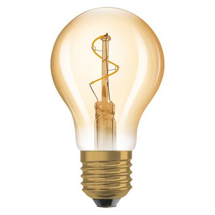LEDVANCE Vintage 1906 Classic A Spiral Filament 1.8W 822 Gold E27 4099854551826