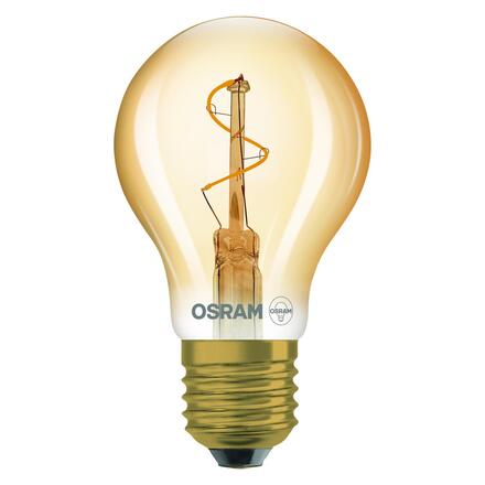 LEDVANCE Vintage 1906 Classic A Spiral Filament 1.8W 822 Gold E27 4099854551826