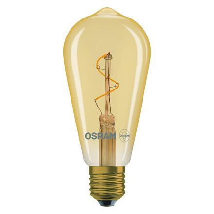 LEDVANCE Vintage 1906 Edison Spiral Filament 1.8W 822 Gold E27 4099854551840
