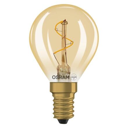 LEDVANCE Vintage 1906 Classic P Spiral Filament 1.8W 822 Gold E14 4099854551901