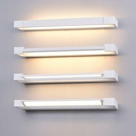 LED Koupelnové nástěnné svítidlo AZzardo Dali 90 3000K white AZ2794 24W 2880lm 3000K IP44 90cm bílé