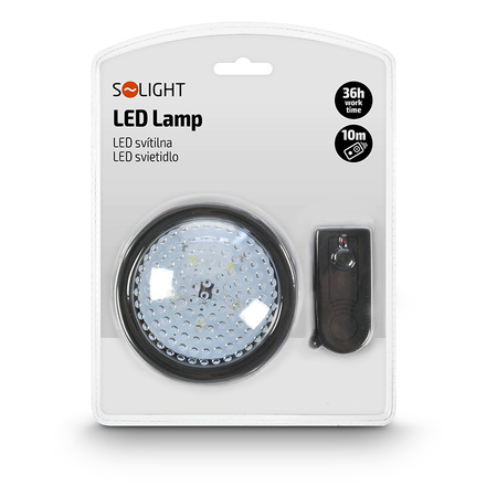 Solight LED světélko s dálkovým ovládáním, 5 LED, 3x AA baterie WL95