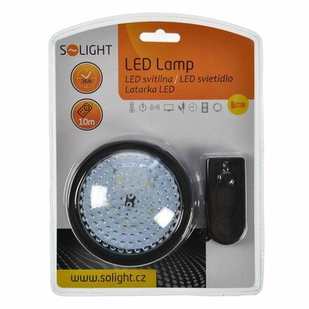 Solight LED světélko s dálkovým ovládáním, 5 LED, 3x AA baterie WL95