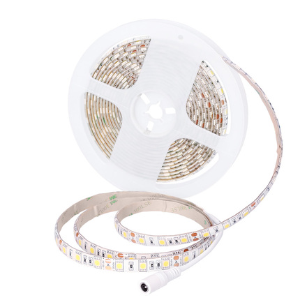 Solight LED světelný pás, 5m, SMD5050 60LED/m, 14,4W/m, IP65, studená bílá WM604