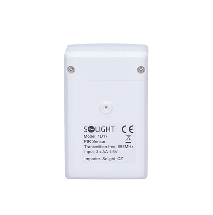 Solight doplňkový PIR senzor pro GSM alarm 1D11 1D17
