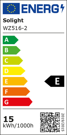 Solight LED žárovka, klasický tvar, 15W, E27, 4000K, 220°, 1650lm WZ516-2