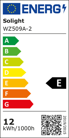 Solight LED žárovka, klasický tvar, 12W, E27, 6000K, 270°, 1320lm WZ509A-2