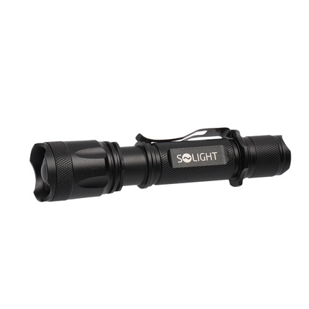 Solight LED nabíjecí svítilna, 600lm, Cree XM-L2 T6, zoom, Li-Ion WN22