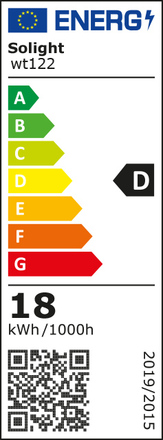 Solight LED zářivka lineární T8, 18W, 2520lm, 5000K, 120cm, Alu+PC WT122