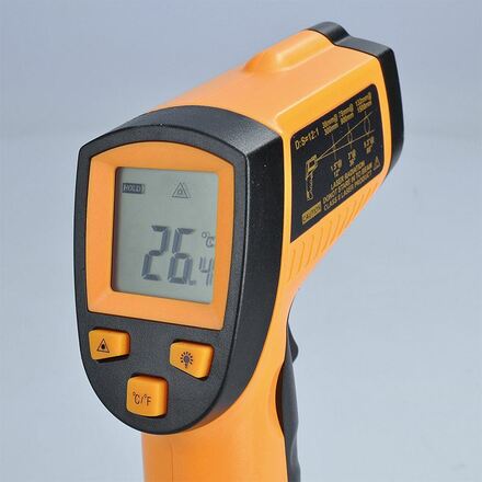 Solight digitální infračervený teploměr -50° +380°C TE47