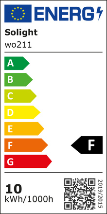 Solight LED lineární svítidlo podlinkové, 10W, 4100K, 3-stupňové stmívaní, vypínač, hliník, 58cm WO211