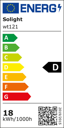 Solight LED zářivka lineární T8, 18W, 2520lm, 4000K, 120cm, Alu+PC WT121