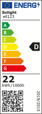 Solight LED zářivka lineární PRO+, T8, 22W, 3080lm, 4000K, 150cm, Alu+PC WT123