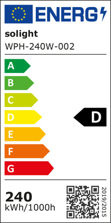 Solight high bay, 240W, 33600lm, 120°, Philips, MW, 5000K, UGR WPH-240W-002