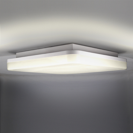 Solight LED venkovní osvětlení, přisazené, čtvercové, IP54, 15W, 1150lm, 4000K, 22cm WO730-1