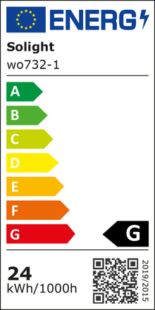 Solight LED venkovní osvětlení, přisazené, čtvercové, IP54, 24W, 1920lm, 4000K, 28cm WO732-1