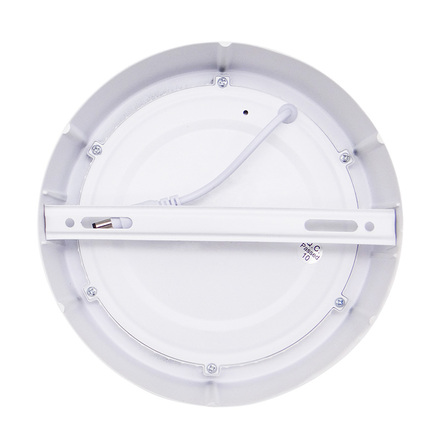Solight LED mini panel CCT, přisazený, 12W, 900lm, 3000K, 4000K, 6000K, kulatý WD170