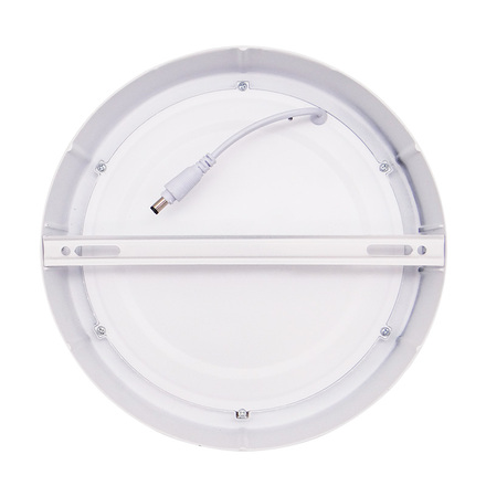 Solight LED mini panel CCT, přisazený, 18W, 1530lm, 3000K, 4000K, 6000K, kulatý WD172