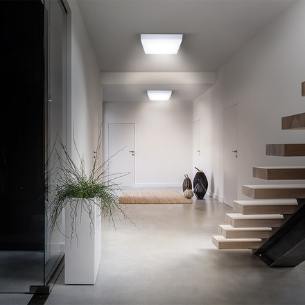 Solight LED mini panel CCT, přisazený, 18W, 1530lm, 3000K, 4000K, 6000K, čtvercový WD173