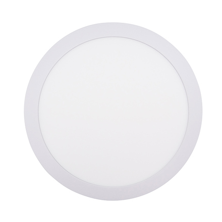 Solight LED mini panel CCT, přisazený, 24W, 1800lm, 3000K, 4000K, 6000K, kulatý WD174