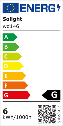 Solight LED mini panel CCT, podhledový, 6W, 450lm, 3000K, 4000K, 6000K, kulatý WD146