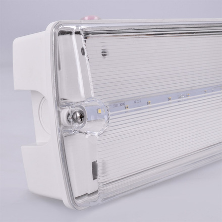 Solight LED nouzové osvětlení, 6W, 270lm, IP65, LiFePo4 1500mAh baterie, autotest WO527