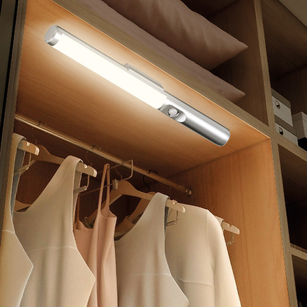 Solight LED nábytkové osvětlení, 2,5W, 200lm, nabíjecí, PIR sensor, 31cm WL912